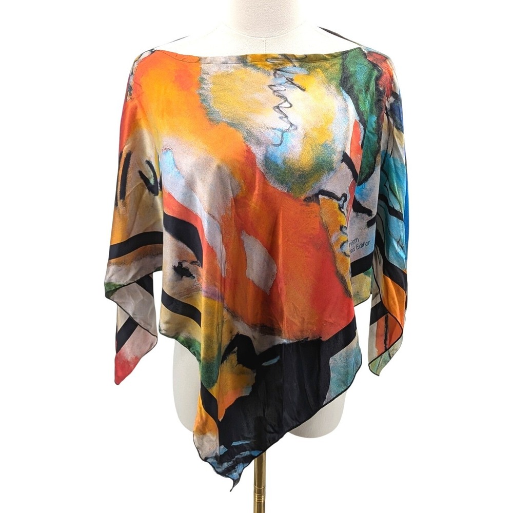 Frey Como 1899 Silk Poncho Cape Espressionism Limited Edition Italy Art Print